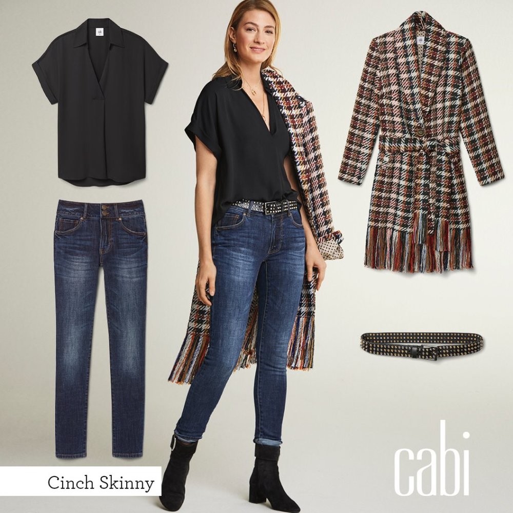 CAbi Fall 2020 Cinch Skinny Jean